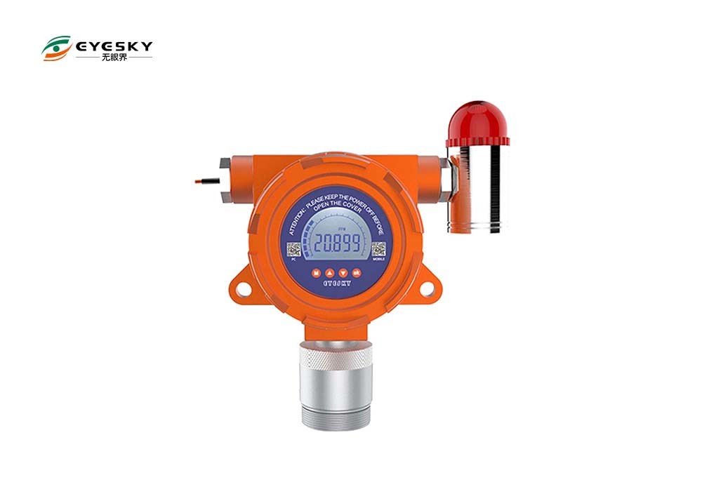Stationärer Gas-Monitor-Detektor, Wasserstoffperoxid-drahtloser Gas-Monitor