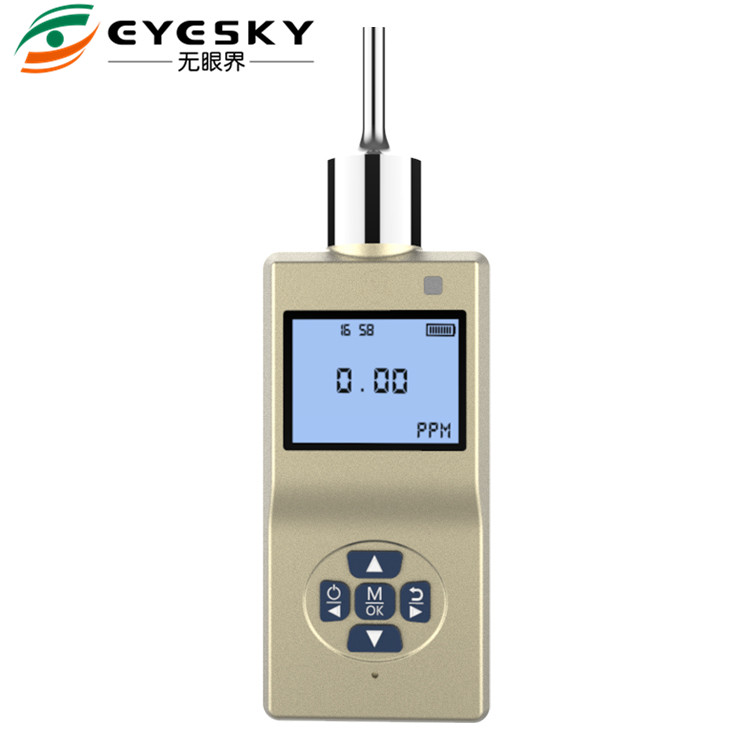 Tragbarer pumpenartiger Gas-Detektor ES20B, Wasserstoff-Gas-Detektor, Entschließung wie tragbares Detektor-Gas-Niveau Detec des Gas-1ppm